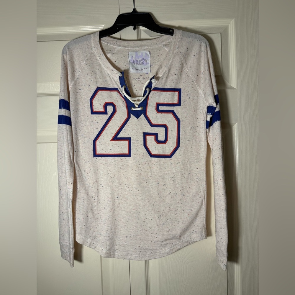 Touch by Alyssa Milano New York Number 25 Lace Up Top